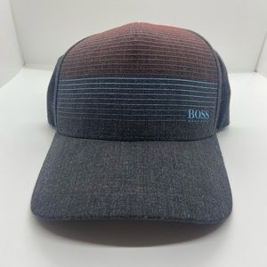 Hugo Boss mens Navy hat - Adjustable